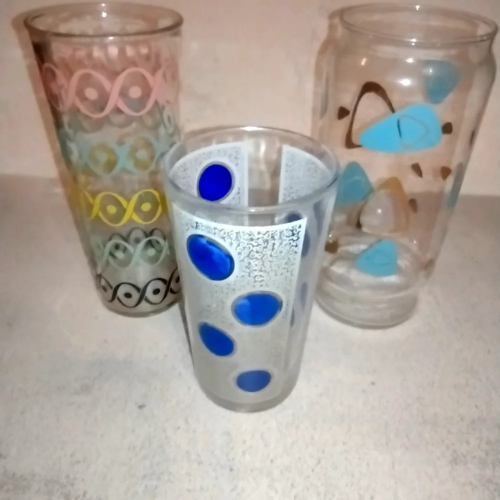 Retro 50s Vintage Glasses, MCM (3)